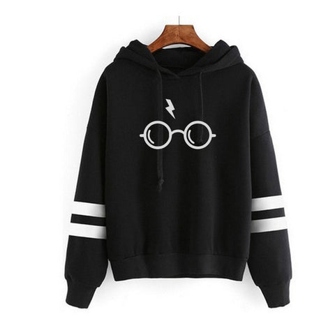 Image of Harry Style Glasses Print Women Sweatshirt Hoodies Fleece Top Slim Tracksuit Brand Clothes Harajuku Trumble Moletom Woman Tops