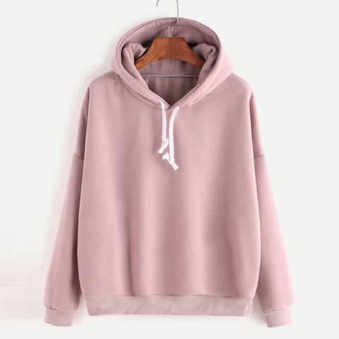Image of 2019 Autumn Women Hoodie Casual Long Sleeve Hooded Pullover Sweatshirts Hooded Female Jumper Women Tracksuits Sportswear Clothes