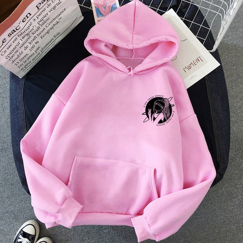 Image of Ariana Grande Thank You Next Harajuku Graphic Hoodie Women 90s Ullzang 7 Rings Funny Sweatshirt Don't Call Me Angel Hoody Female